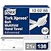 Tork 120288 Toallas de mano Tork Xpress / Toallitas secamanos Advanced entreplegadas suaves y absorventes compatibles con el sistema de Tork H2, blanco brillante
