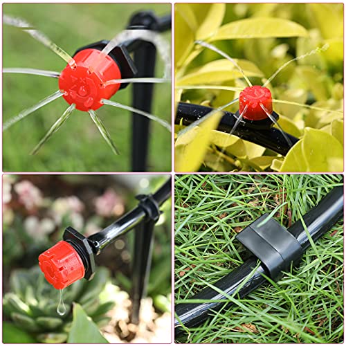 Piquets d'ancrage tuyau 1,27 cm avec goutteurs terrasse et pelouse