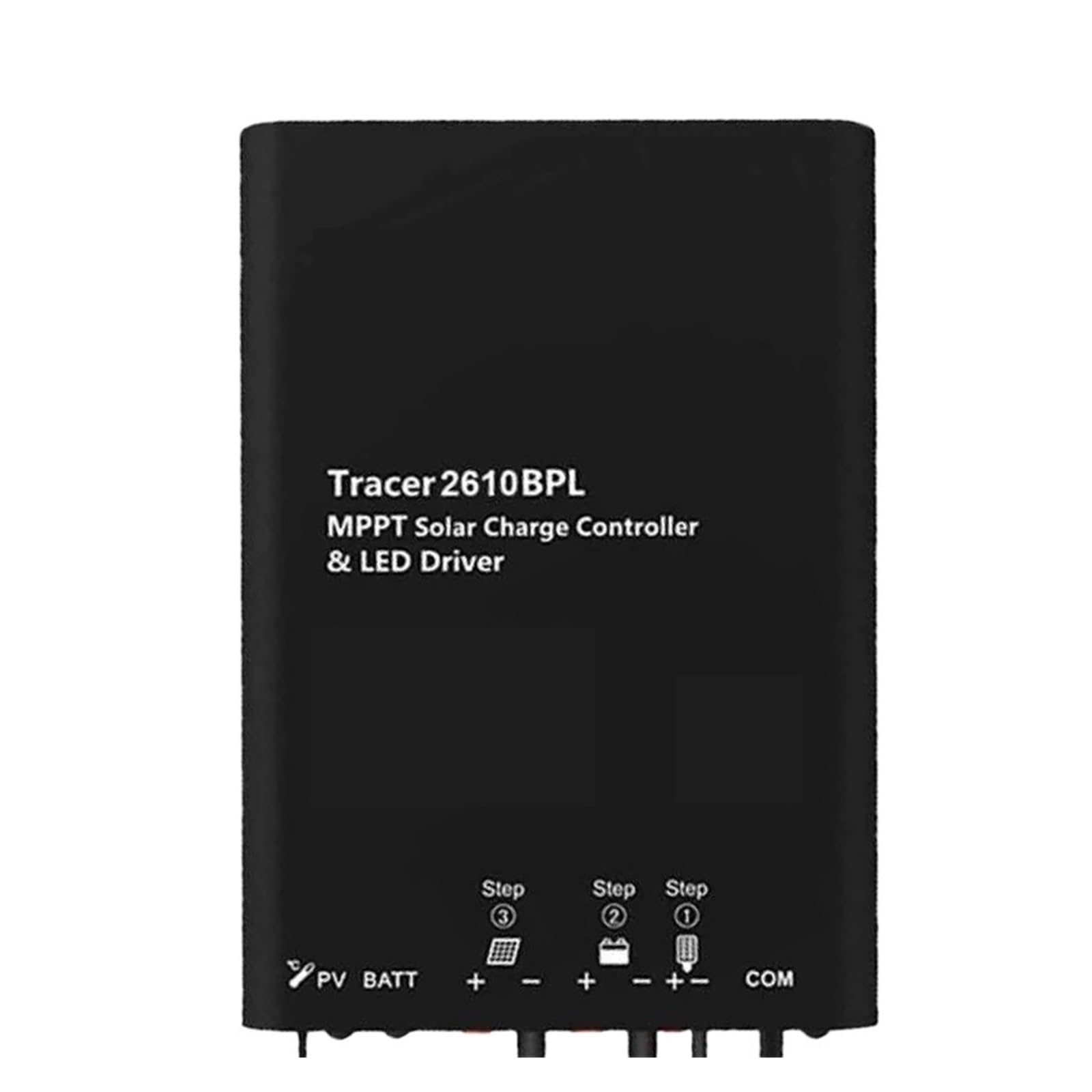 Controlador de carga solar Tracer2610BPL 12V 24V 10A MPPT Regulador de panel solar
