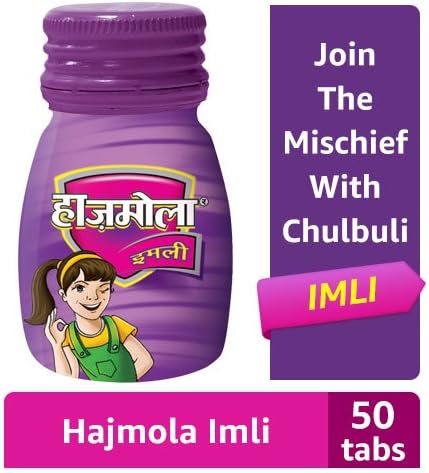 Hajmola Imli - Tasty Digestive Tablets - 50 Tablets