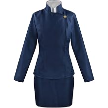 JJK Maki Zenin Cosplay JJK Costume Maki Zenin Top Skirt Sorcerer Fullset Adult Women Halloween Outfits
