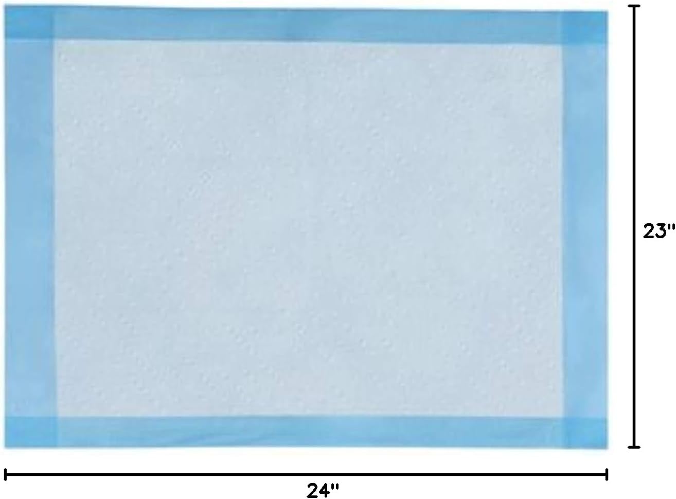 400ct 23x24 PooPee Pad Affordable-Efficient Economically Inspired Puppy Pads 3-Layer Lightweight Value Bulk Priced for The Smaller Puppies Toys-Teacups and Minis up to 20lbs