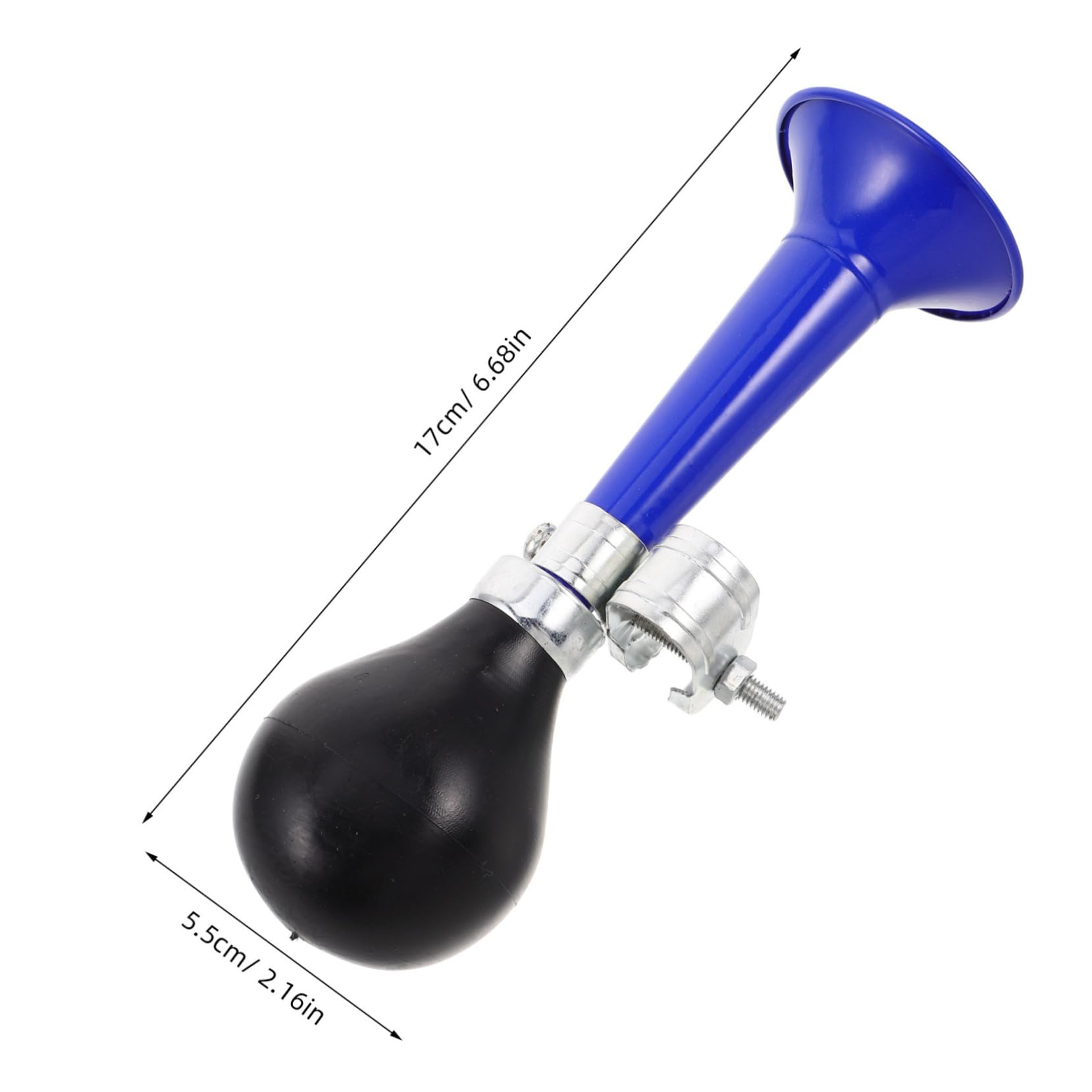 GALPADA Essential Metal Bicycle Air Horn Loud Distinct Sound Universal Compatibility Bike