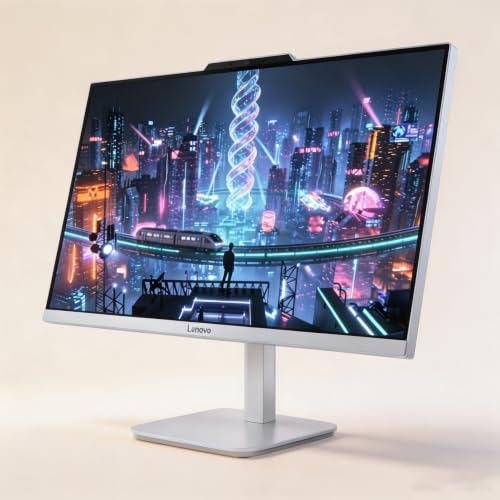 Image of Lenovo A100 24 inch FHD IPS All in One Desktop for Home&Office Core i3 N305