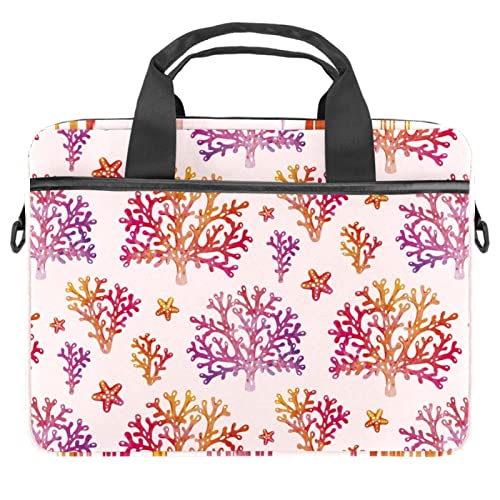 Maletín para portátil de 13 a 14.5 pulgadas multicolor con cinta de hombro ajustable