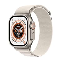 Apple Watch Ultra (GPS + Cellular, Cassa 49mm) Smartwatch con robusta cassa in titanio e Alpine Loop...