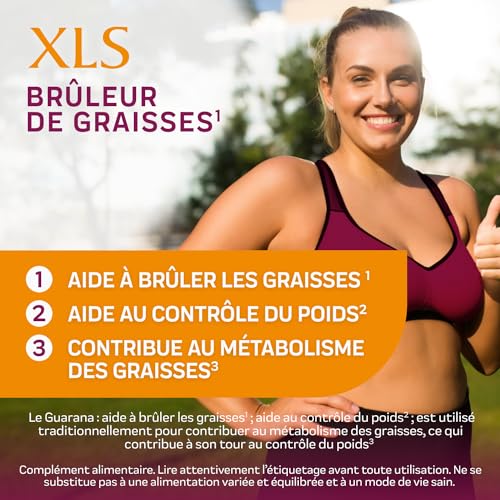 XLS MEDICAL XLS - Brûleur de Graisses (1) - A base d'extraits de plantes d'origine naturelle - 90 gélules pour 45 jours – Image 3