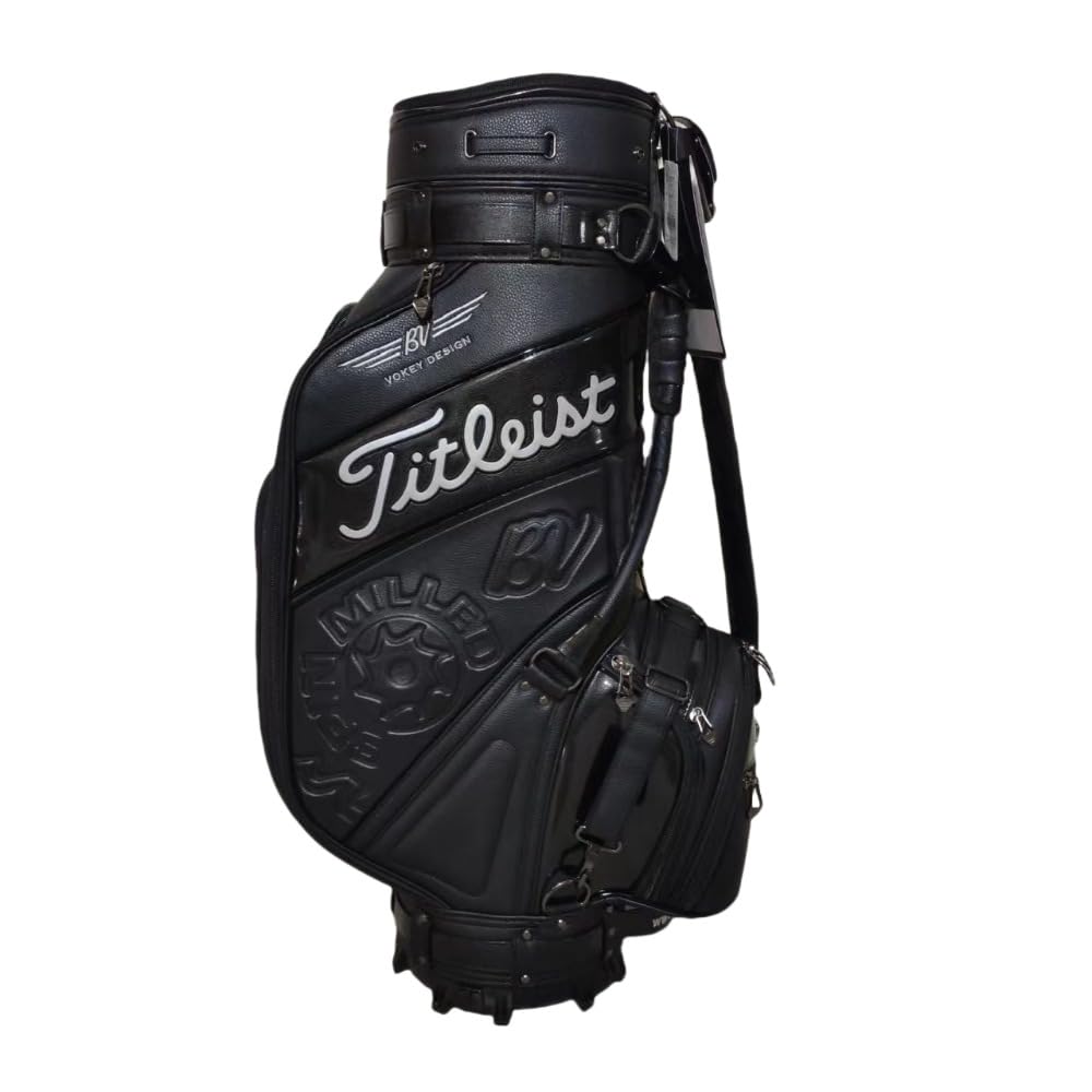 希少　BULBERRY 三陽商会品　ゴルフバッグ　クラブバッグ　ブラック　レザー 希少 BULBERRY 三陽商会品 ゴルフバッグ クラブバッグ ブラック