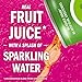 IZZE Sparkling Water Juice Beverage Blend, Apple, No Sugar Added, 8.4 FL OZ, 24 Cans
