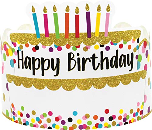 Couronnes joyeux anniversaire confetti pour illuminer vos fêtes de famille - 4