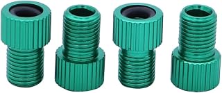 Milisten Adaptador De Válvula para Neumáticos De Bicicleta 4 Unidades Color Verde