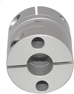 ZHENGGF-CPL Coupler for Laser Engraving Machine Single Diaphragm Shaft Coupling Disc Electric Coupler D20mm L20mm (Inner Diameter : 5mm to 6mm)