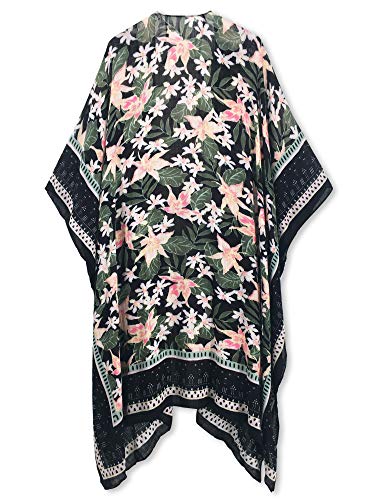 Image of Moss Rose Women Summer Bikini Kimono Bathing Suit Cover Ups for Swimwear