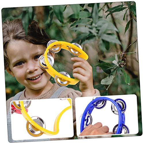 Abaodam 30 Peças Sino De Mão De Linha Dupla Brinquedos Infantis Sinos De Pandeiro Brinquedos De Sino