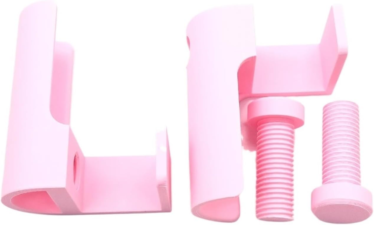 Diamond Painting Canvas Roll Holder 2-Pack Adjustable Canvas Roll Holder & Table Clamp for Diamond Painting for Smooth Unrolling and Storage(Pink Clamps)