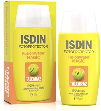 Protetor Solar Facial ISDIN Fusion Water Magic FPS 50 - 50ml