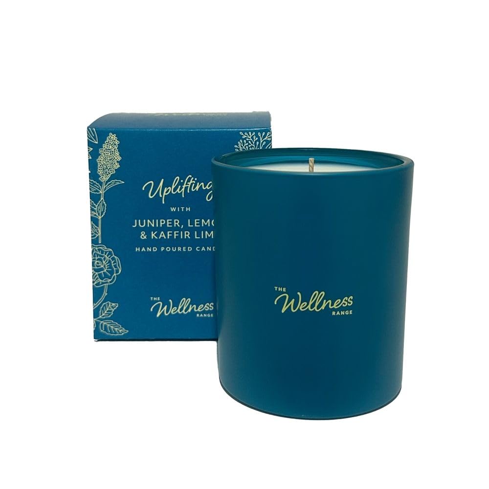 Potters Crouch Wellness Range Glass Candle - Juniper, Lemon & Kaffir Lime