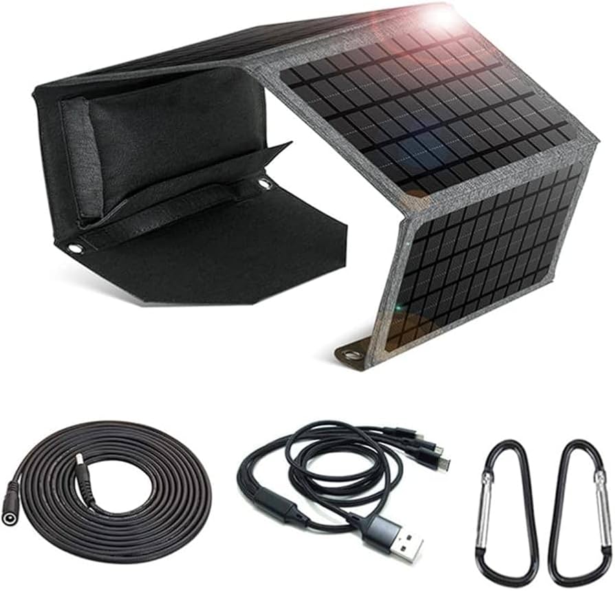 ソーラー充電器 ソーラー折りたたみバッグソーラー充電器 24 ワット