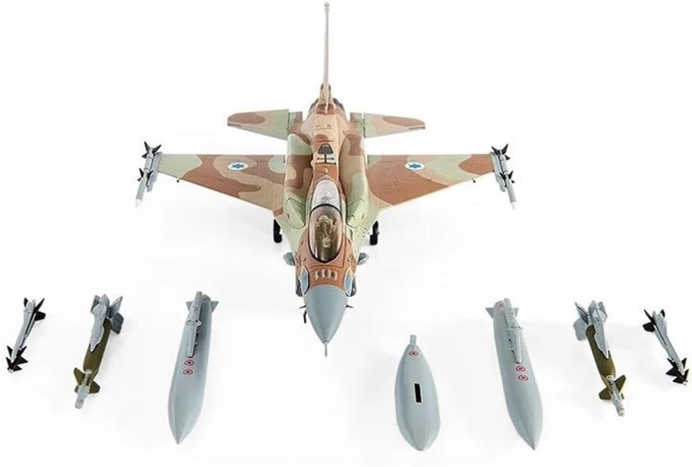1/72 for F16 Fighter Fmur16I Simulation Alloy Aircraft Model Toys Fans A Surprise for A Friend Scale Metal Airplane