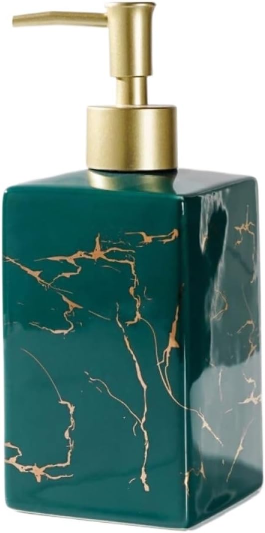 Lotion Soap Dispenser Ceramic Liquid Soap Dispenser Hand Sanitizer Dispenser Decorative Liquid Bottle with Pump Soap Dispenser Bathroom