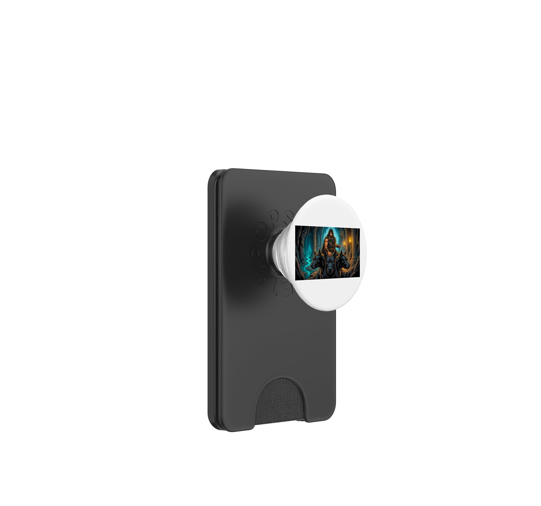 Hades God of the Underworld griechische Mythologie und Cerberus PopSockets PopWallet für MagSafe
