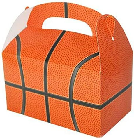 Party Favor Treat Boxes - 12 per pack - Play Kreative TM (Basketball)