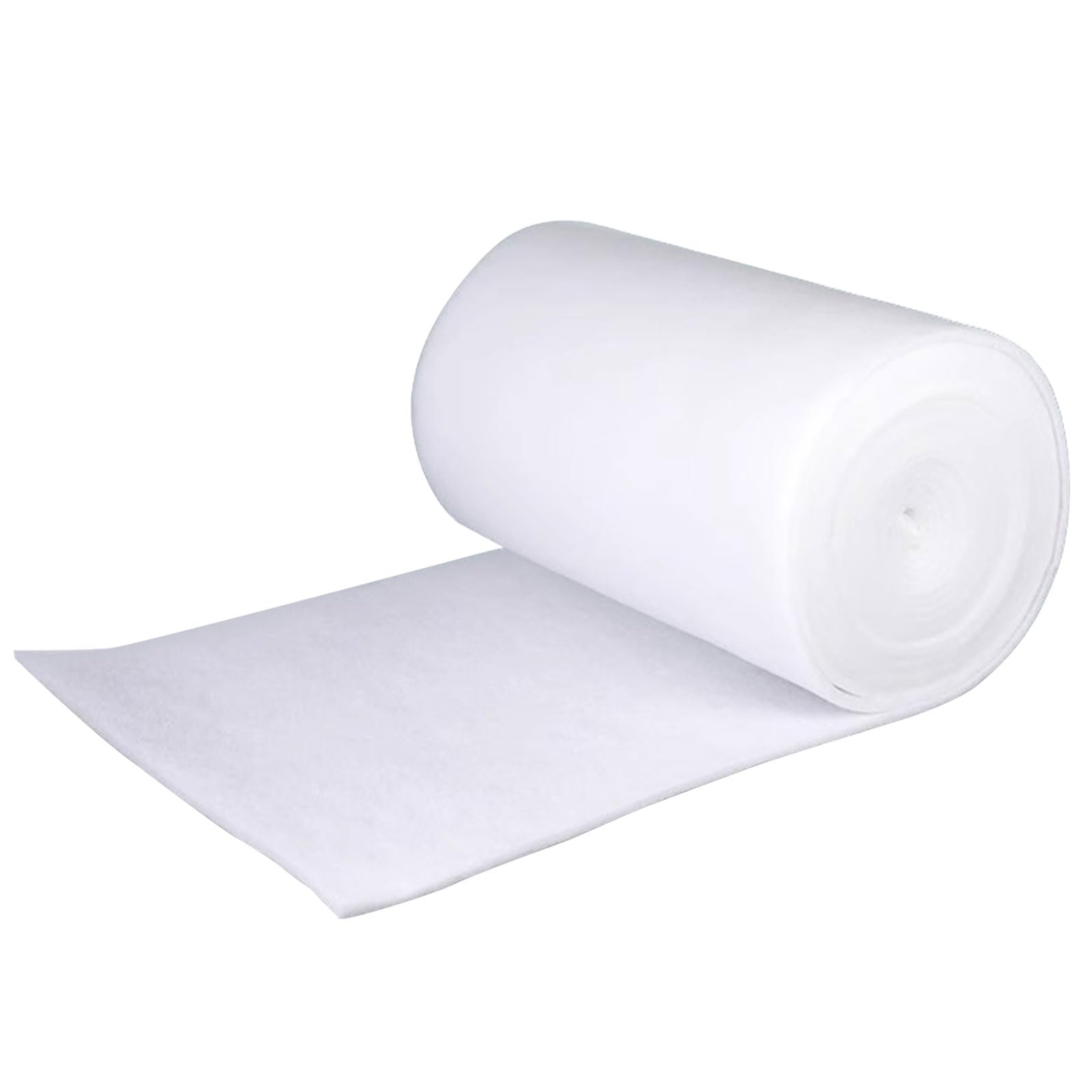 Yinian Filter für Klimaanlagen Filtermatte Luftfilter 5/10/20mm dick 1x20m 1 Rolle Zuschneidbar Luftfiltermatte G4 Filtervlies für Filtration Lüftung Aquarien Industrieanlagen(Size:5MM)