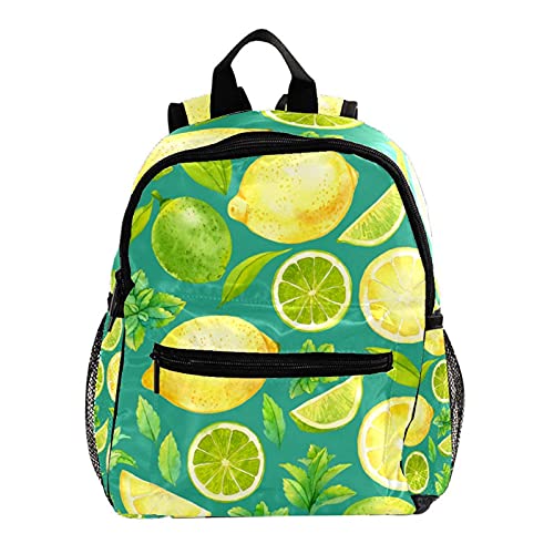 Sac à dos pour enfants 30,5 cm jaune et vert - Mini sac de voyage