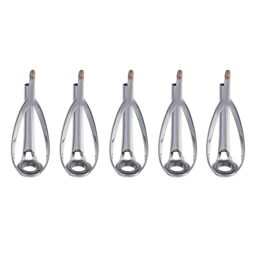 CALANDIS 4x5pcs Fishing Rod Pole Guides Tips Top Eye Rings Rod Repair Kit Size 3 | Sporting Goods-image-20