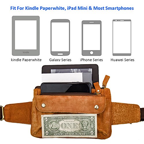 Petzilla Genuine Leather Waist Bag Fanny Pack #TOP1