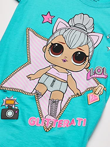 L.O.L. Surprise! Girls' Big Glitterati Kitty Queen Short Sleeve T-Shirt2