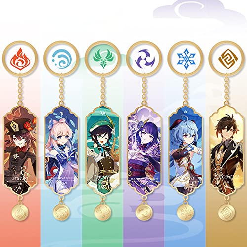 原神 キーホルダー アクリル キーチェーン 雷電将軍 八重神子 珊瑚宮心海 神里綾華 甘雨 鍾離 刻晴 原神 グッズ 鍵 飾り 人気 アニメ 萌えグッズ 軽量 オシャレ バッグ飾り ペンダント 可愛い 誕生日 プレゼント (Xiao)
