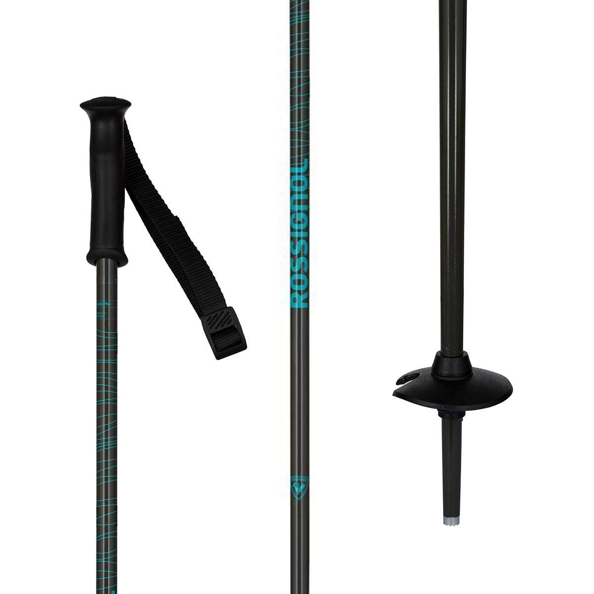 Rossignol Electra kijki damskie, czarne, 105 cm