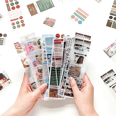 Amazon マステシール かわいい 周末旅行 インスタ風 アルバム 手帳 Diy シール 手帳テープ マスキングテープ 文房具 オフィス用品 Amazon マステシール かわいい 周末旅行 インスタ風 アルバム 手帳 Diy シール 手帳テープ マスキングテープ 文房具 オフィス用品