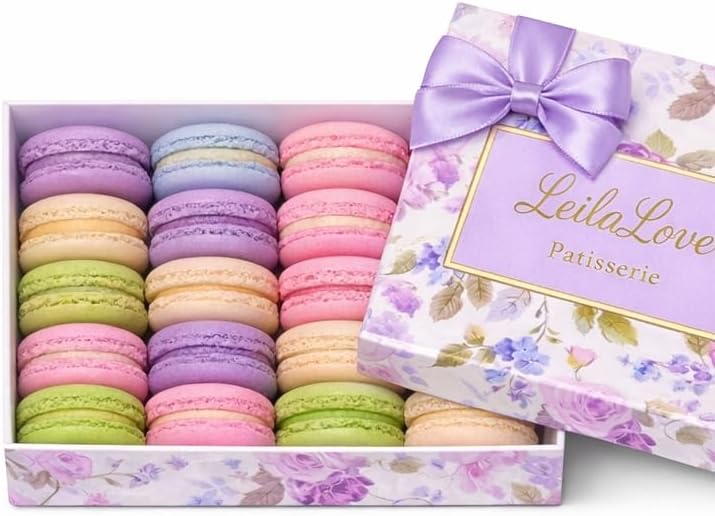 LeilaLove Macarons 10 gift collection of 5 flavors Macarons
