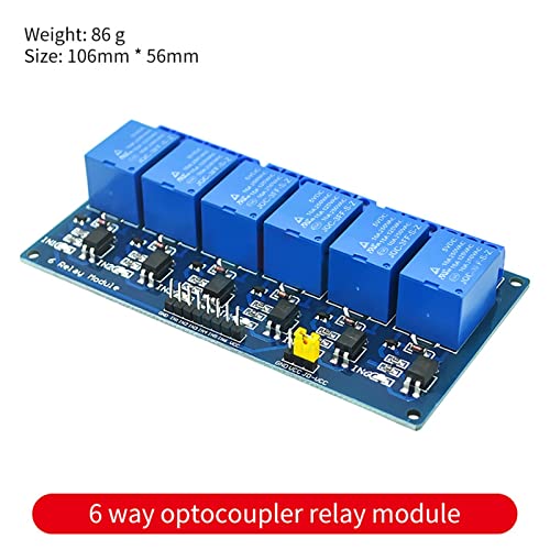 Módulo de relé 250VAC 125VAC KY-019 de salida DC 5V y 1 vía 3