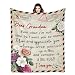 GWLCGFY Grandma Gifts Birthday Gift for Grandma from Grandkids, for Grandmother Gift Ideas Throw Blanket 80"x60"