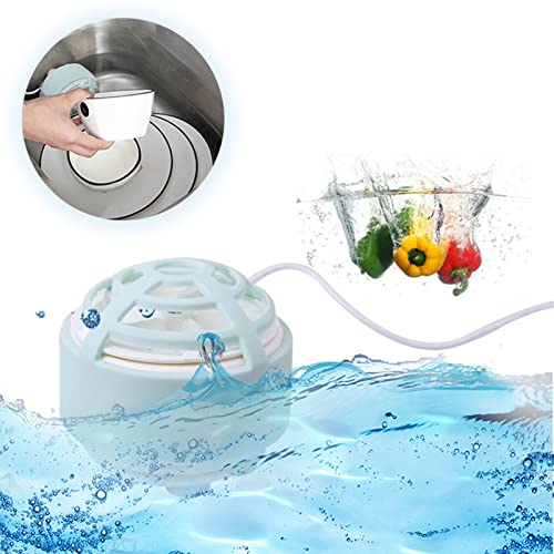 Mini Dishwasher, Portable Artificial Wave Design High Pressure Wave Dishwasher Usb, Small Installation Free Dishwasher For Washing Fruit Vegetables Tableware #TOP2