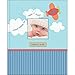 Stepping Stones Baby Boys Airplane Memory Record Book, Blue