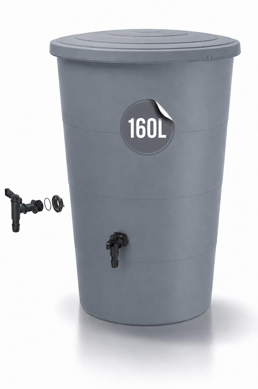 Réservoir d'eau de pluie pour jardin et balcon Tymar IDSM 200L