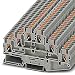 Produktbild Phoenix Contact PT 2.5-3L Reihenklemme Dreifach Grau, 0.14  4mm², 500 V / 20A, Einstecken, Packung a 10 Stück