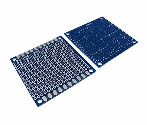 5X5Cm Single Side Prototype Board Perforated Through Hole 2.54Mm - Pack Of 5 #TOP7