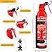 Fire Extinguisher for Home, 2 Pack Vehicle Fire Extinguishers with Mount, Portable Fire Extinguisher Effective on A, B, C, K Fires, Water-Based Extinguisher for Car Boat House Office Kitchen Garage