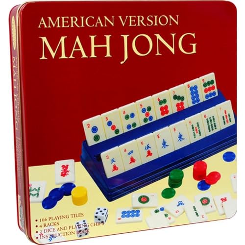 Travel Mah Jong in Tin Storage Case by John N. Hansen