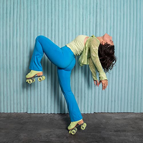 C SEVEN C7skates Cute Roller Skates for Girls and Adults (Matcha, Women's 8 / Men's 7)
