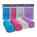 Cooling Towels 4 Pack Gym Towel Set, Cool Yoga Towel, Snap Cooling Towel for Sports Travel Workout Golf Running Blue/Gray/Purple/Rose 12x40 Inch