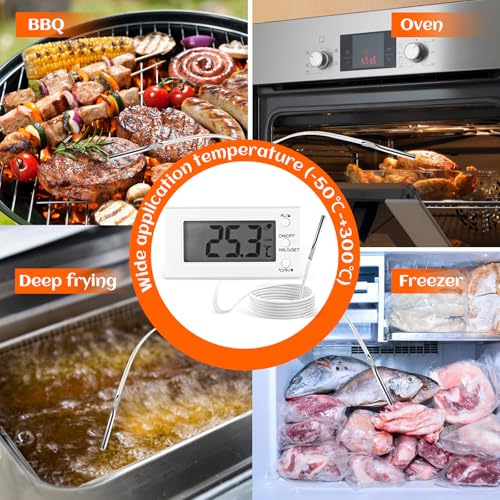 Lxszrph 168 Digital Oven Thermometer -58°F To 572°F/-50°C-300°C thumb #5