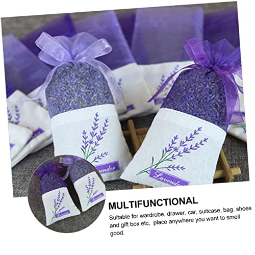 22 unidades Sachets aromáticos de lavanda para armario miniatura 4