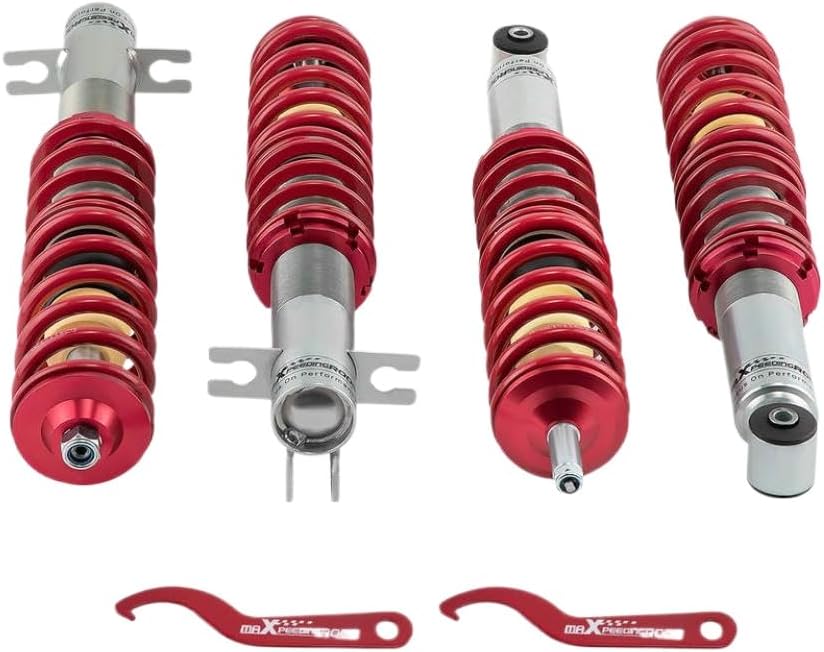 Racing Coilover Suspension Strut Compatible With MK1 MK2 82-89 Height Adjustable