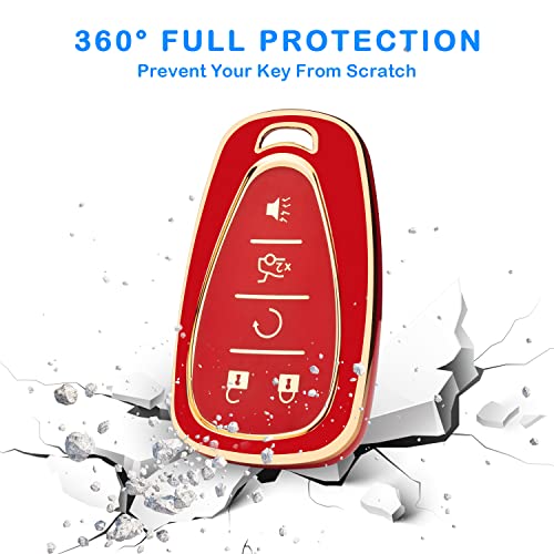 Coque de clé Chevy anti-choc pour protéger votre télécommande Cruze - 5